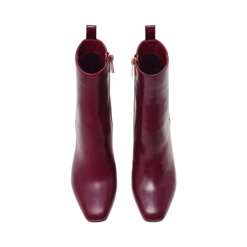 Adelisa Bootie CHERRY LACQUER