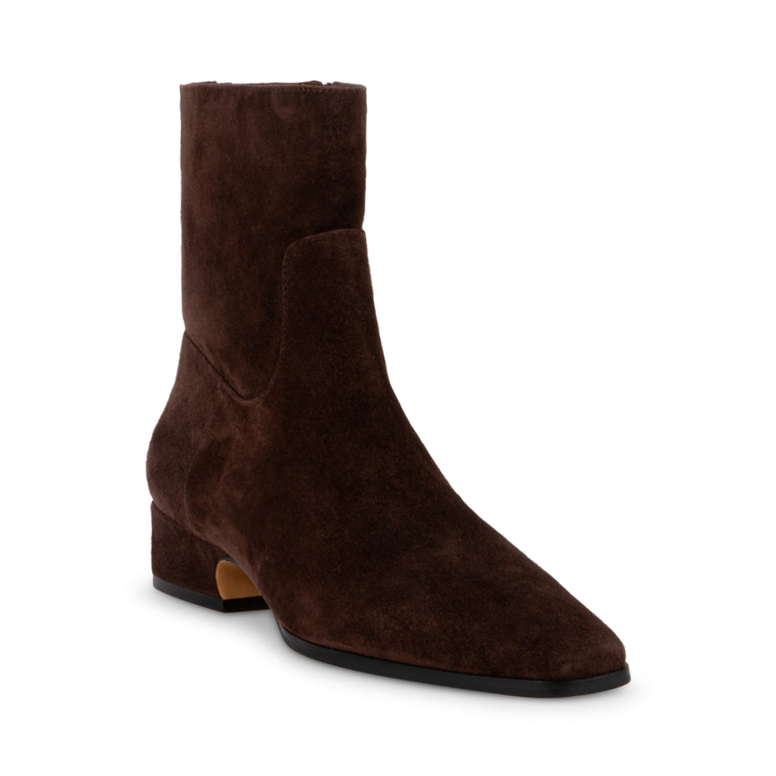 Dusty Bootie CHOCOLATE BROWN SUEDE