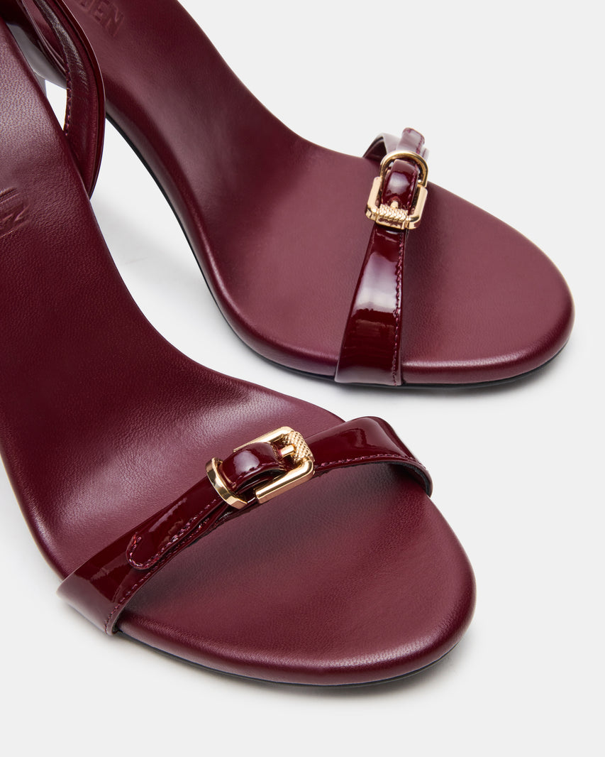 Foxx Sandal BURGUNDY PATENT