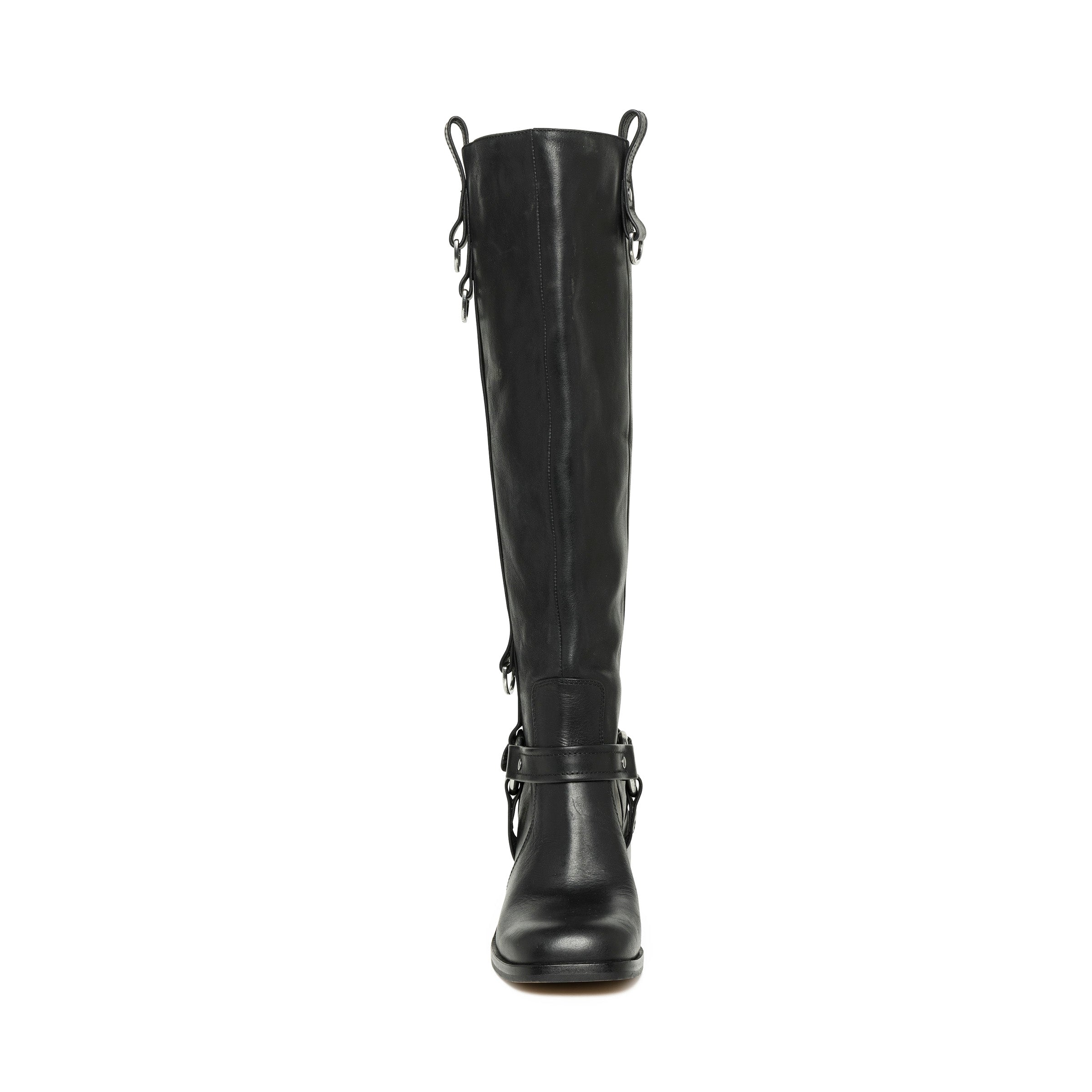 Vase Boot BLACK LEATHER