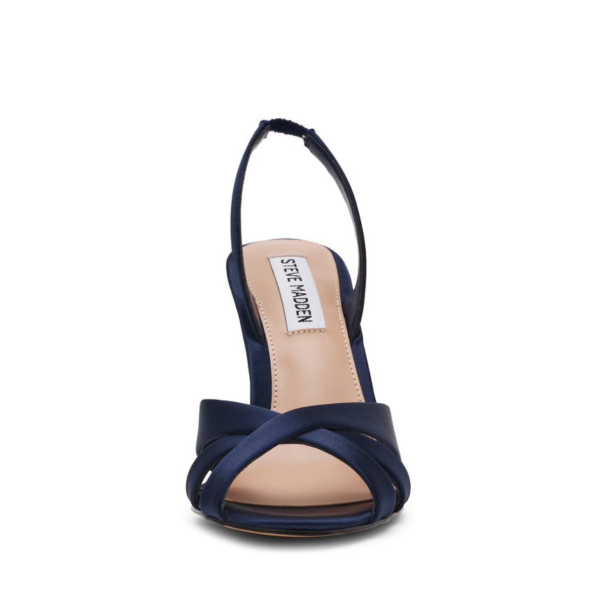 Trophies Sandal BLUE SATIN - view 3