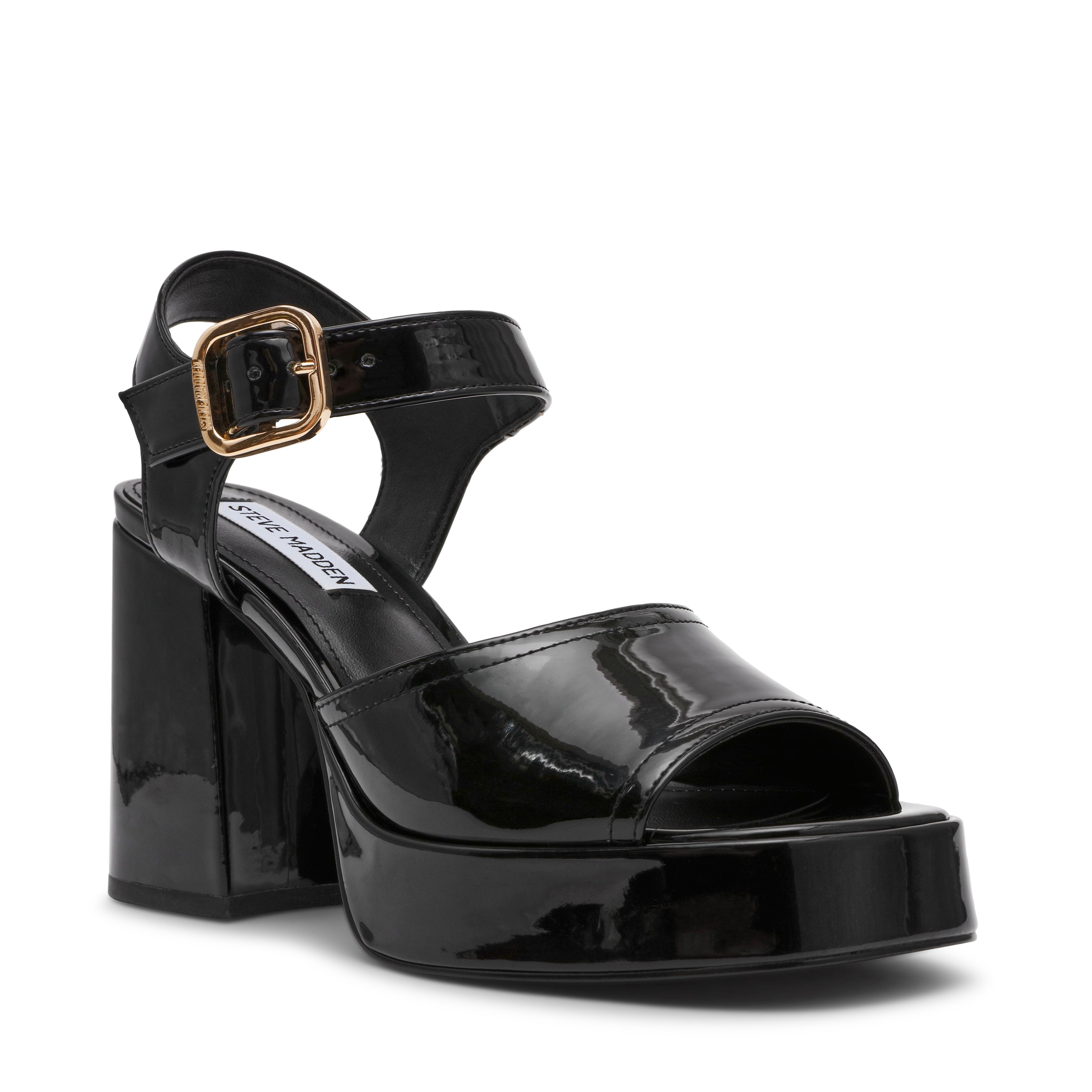 Soho Sandal BLK PATENT - view 2