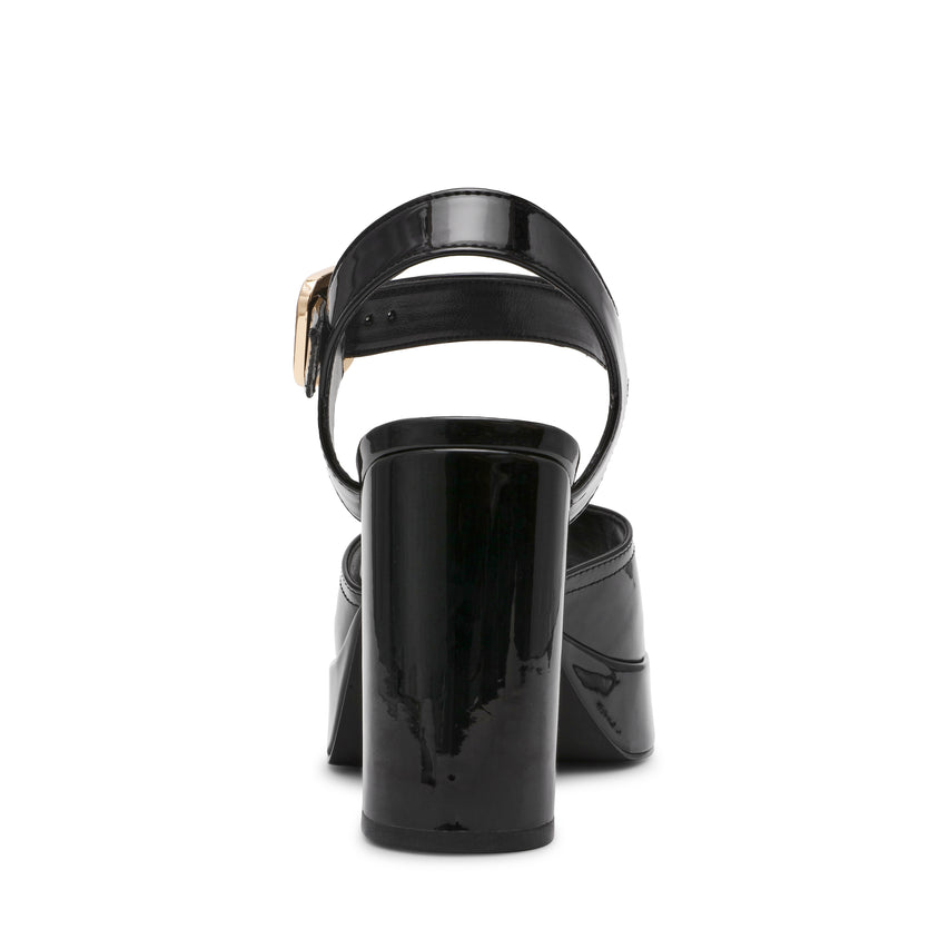 Soho Sandal BLK PATENT - view 4