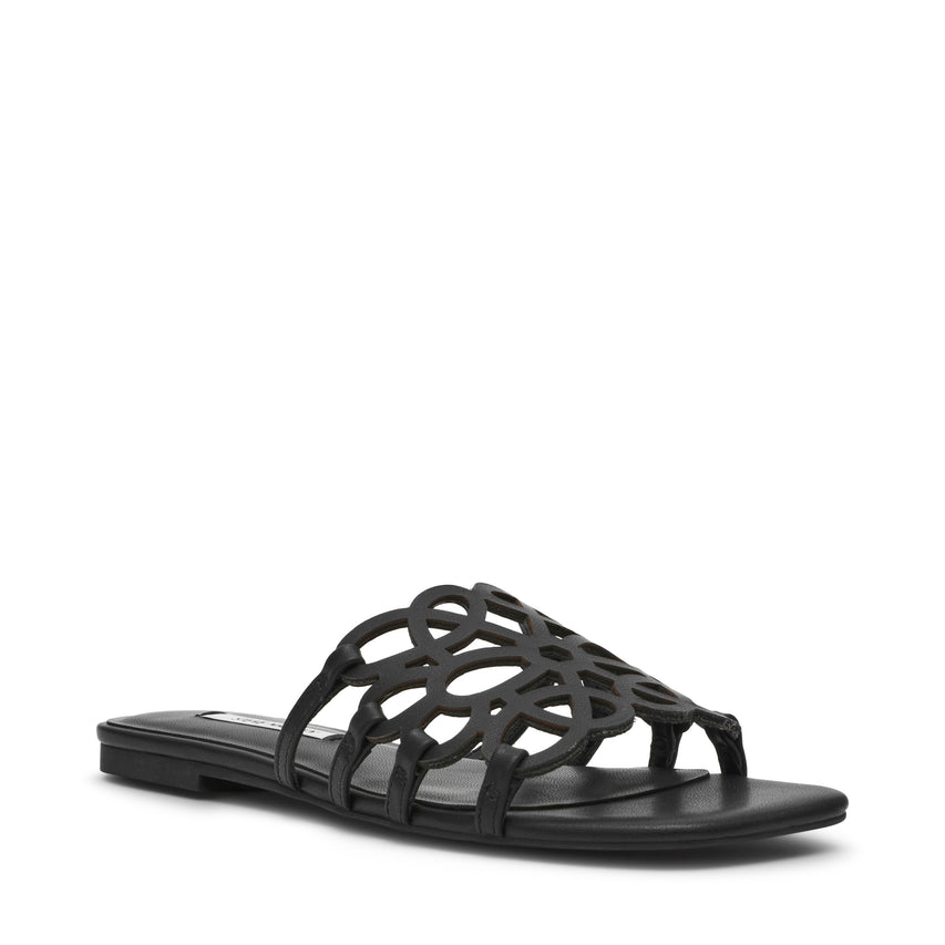 Lotus-CN Sandal BLACK LEATHER - view 2