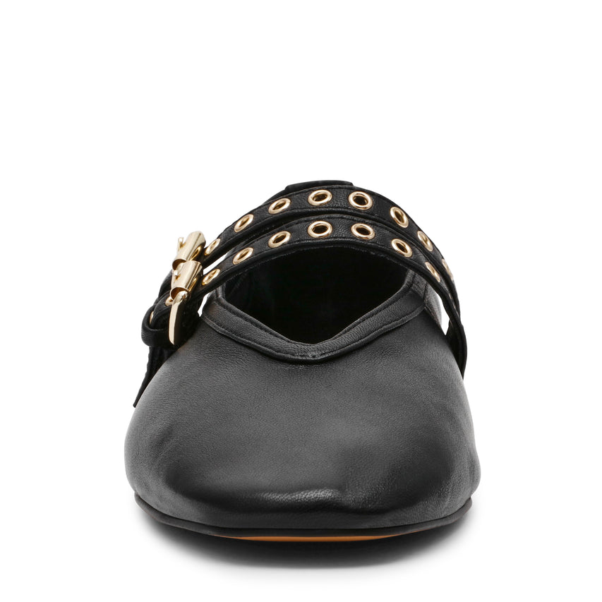Lydia Flat Shoe BLACK LEATHER - view 3