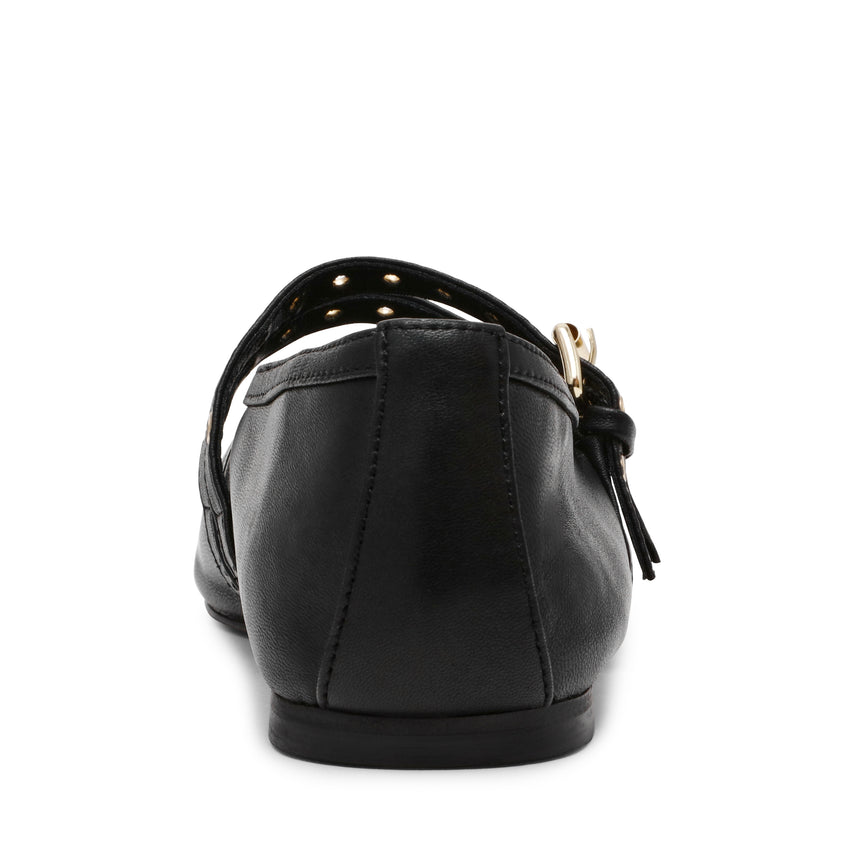 Lydia Flat Shoe BLACK LEATHER - view 4