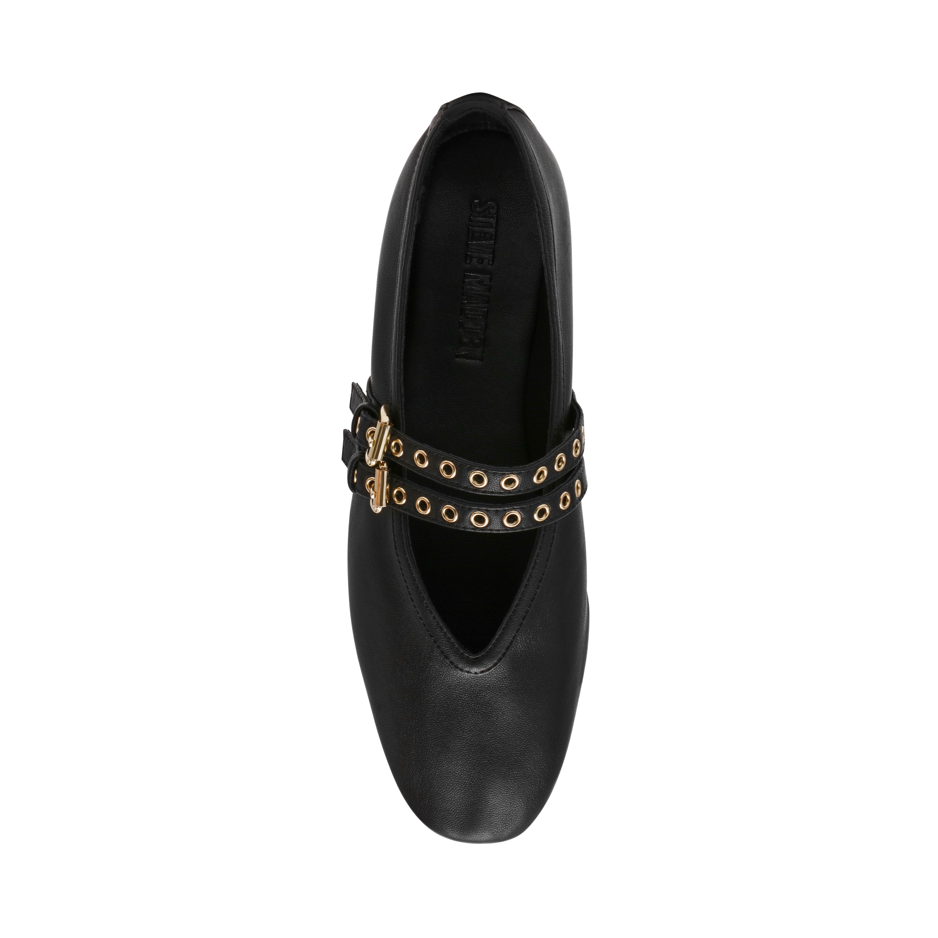 Lydia Flat Shoe BLACK LEATHER - view 6