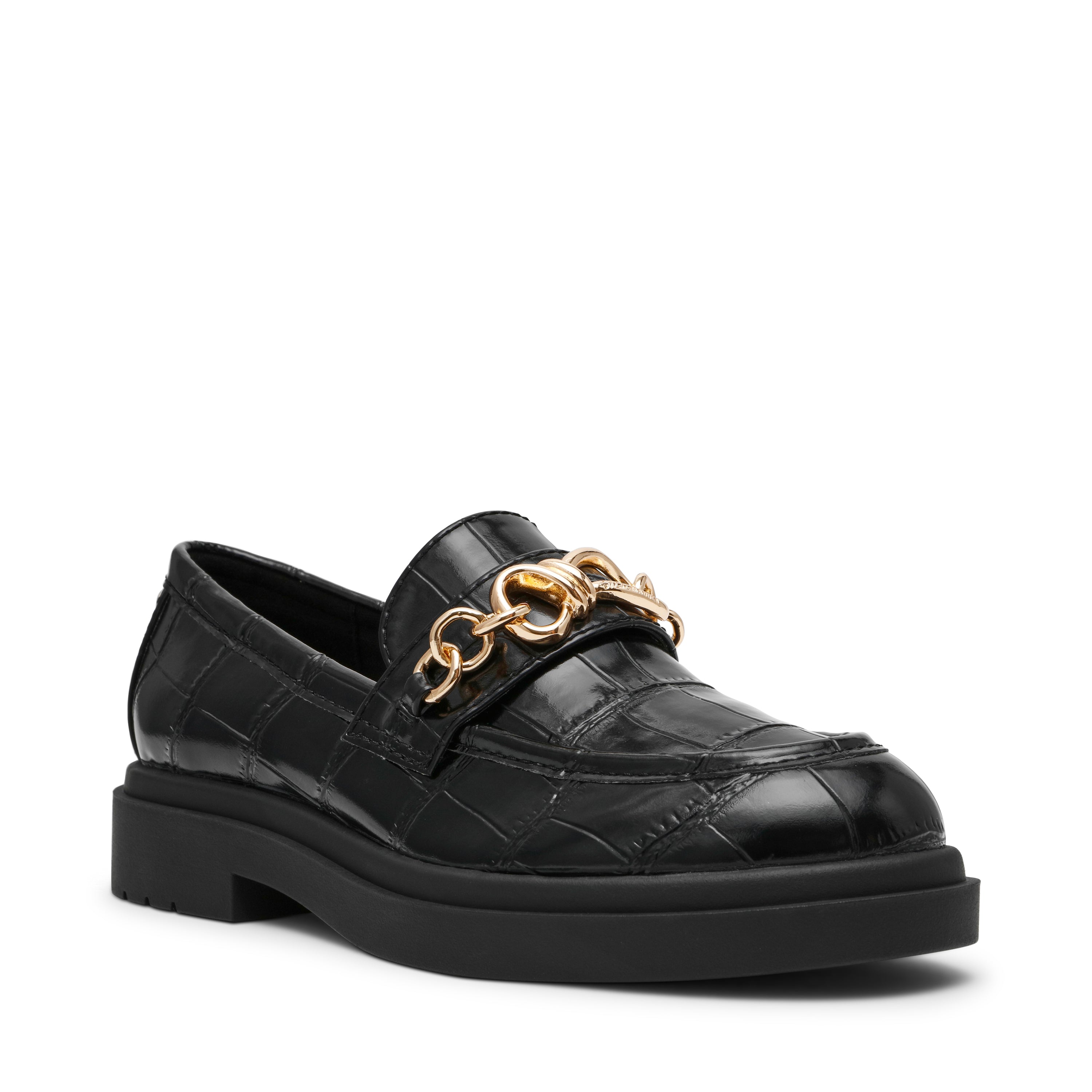 Pre-Launch Flat Shoe BLACK CROC - view 2