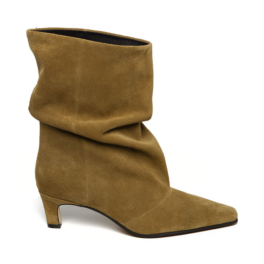 Vexa Bootie KHAKI OLV SUEDE