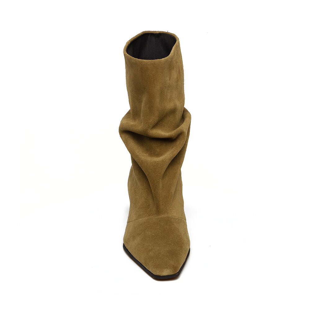 Vexa Bootie KHAKI OLV SUEDE - view 3