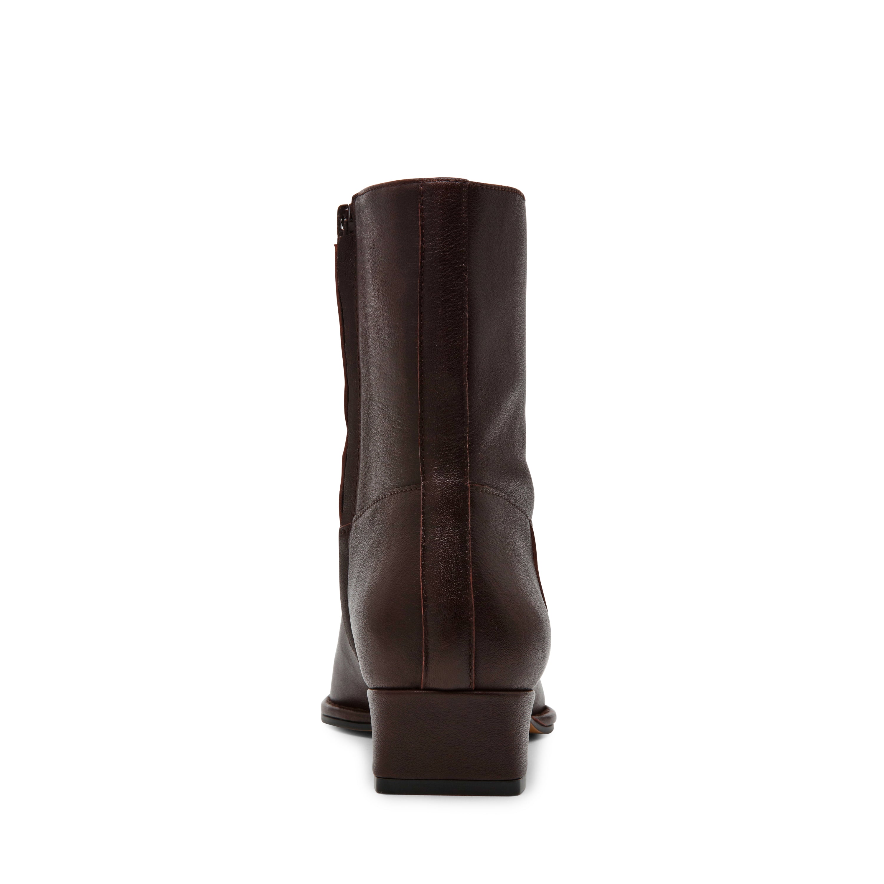 Define Bootie BURG LEATHER - view 4