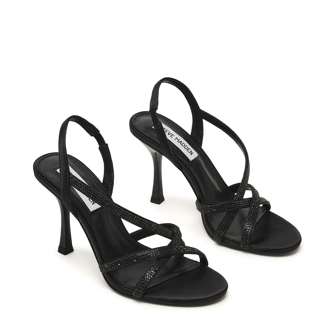 Nexus Sandal BLACK SATIN - view 2