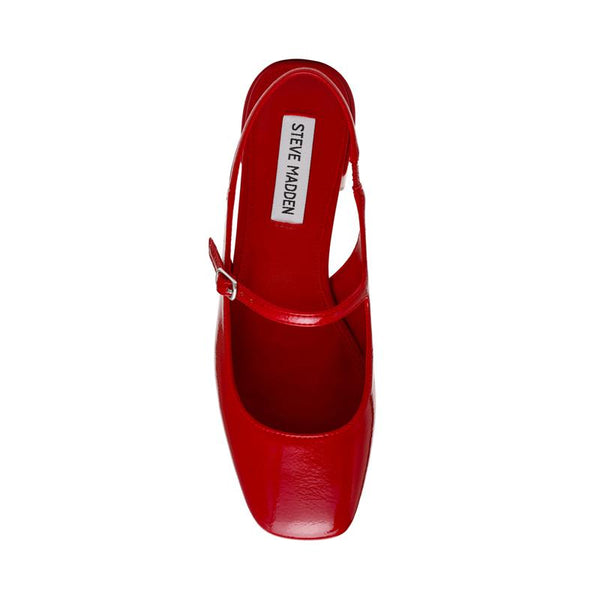 Marjorie Pump CHERRY RED
