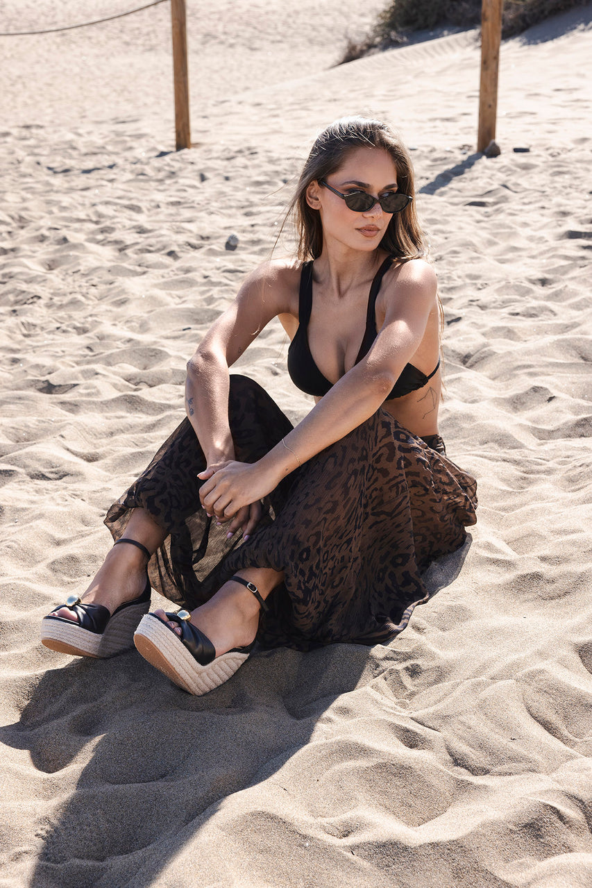 Taliya Sandal BLACK LEATHER - view 6