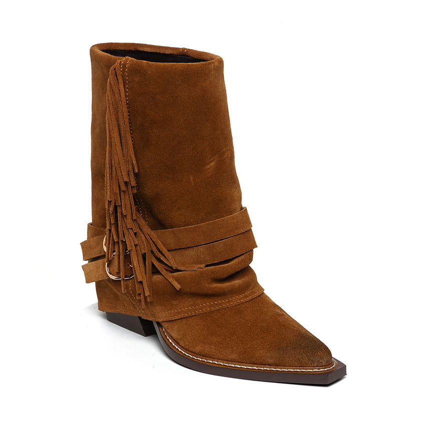 Hadly Boot RUST SUEDE