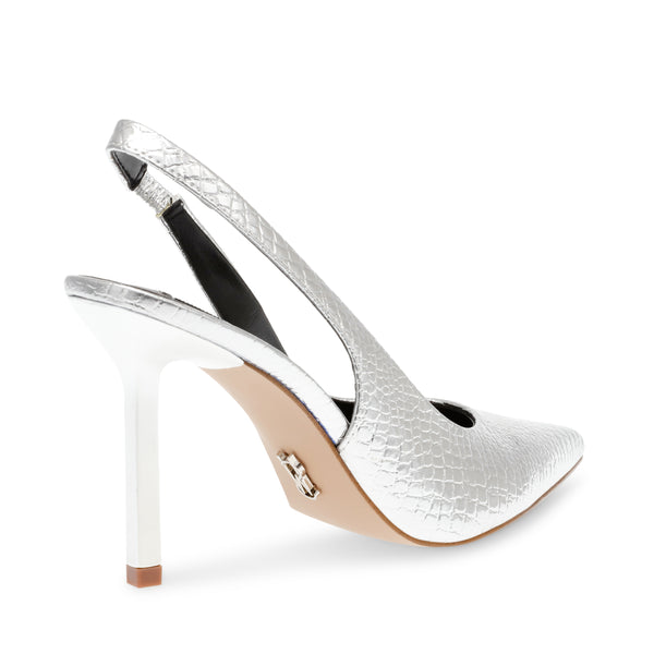 Soiree Sandal SILVER CROCO Steve Madden Europe