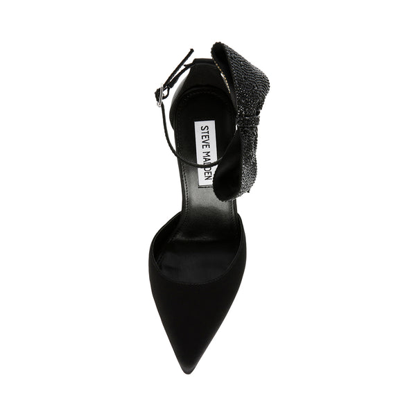 Deville Sandal BLACK SATIN