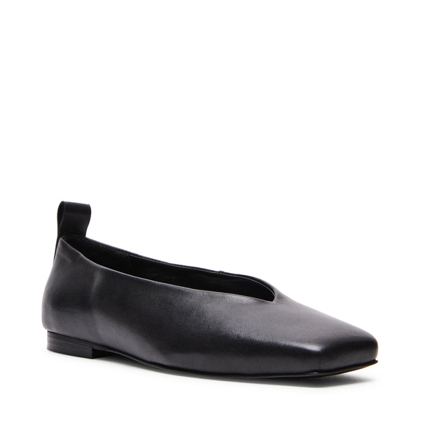 Fosse Flat Shoe BLACK LEATHER