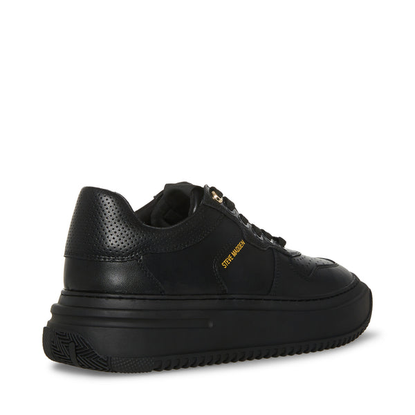Flames Sneaker BLACK LEATHER