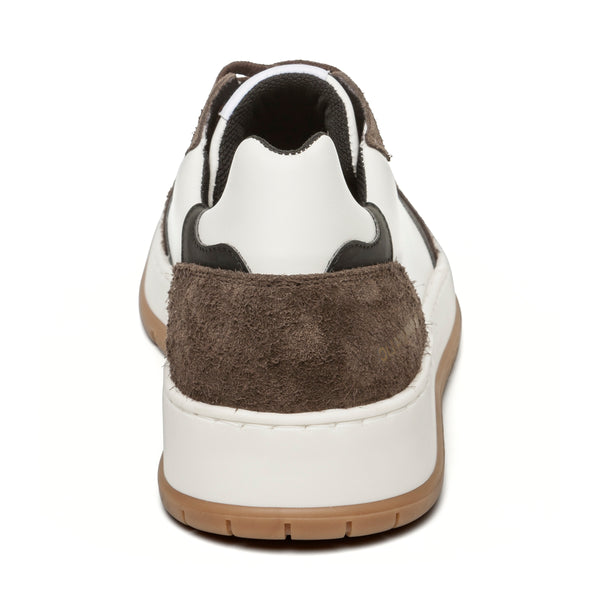 Ace Sneaker BONE/DARK BROWN