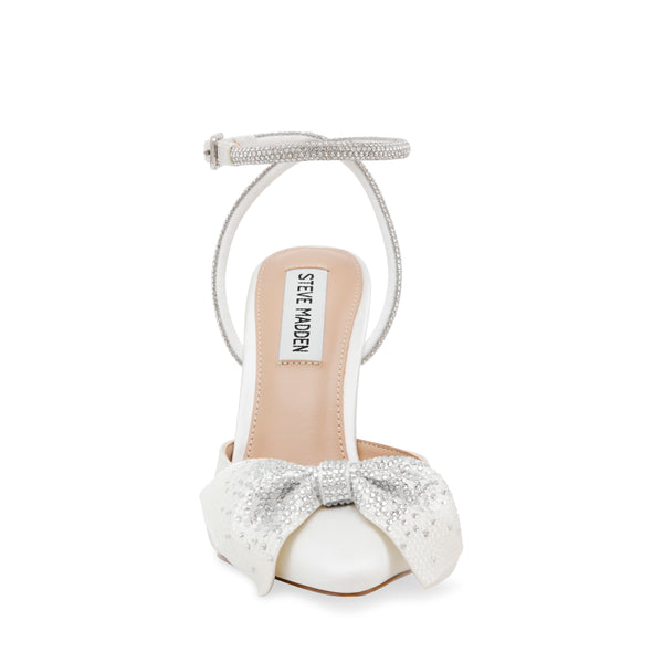 Vincentia-E Sandal IVORY SATIN