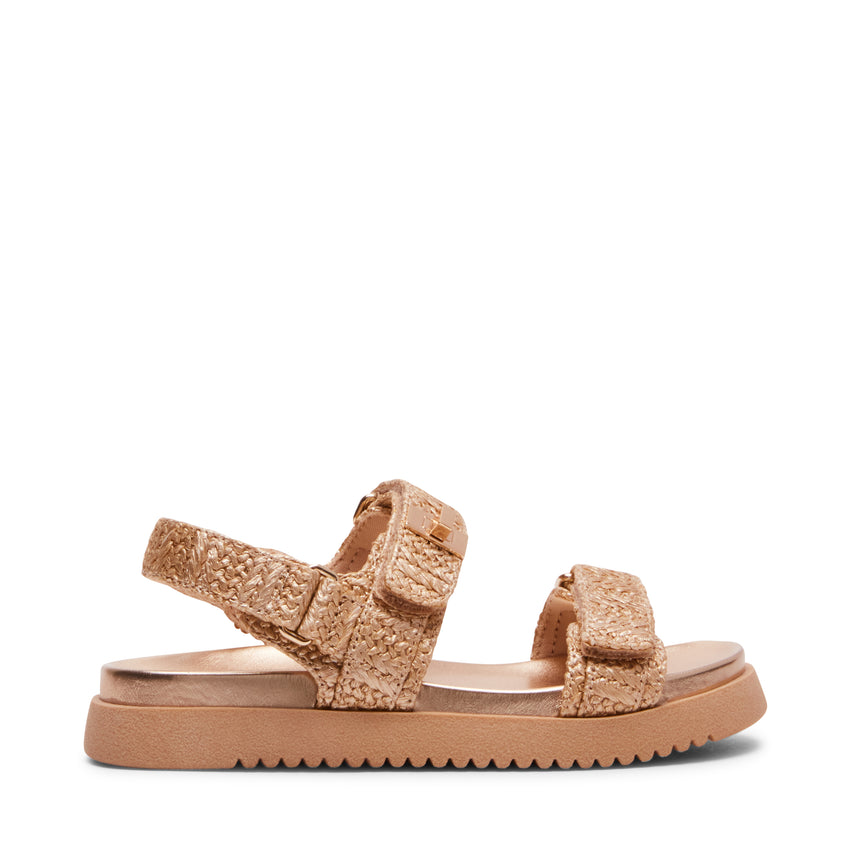 Jmona Sandal GOLD RAFFIA
