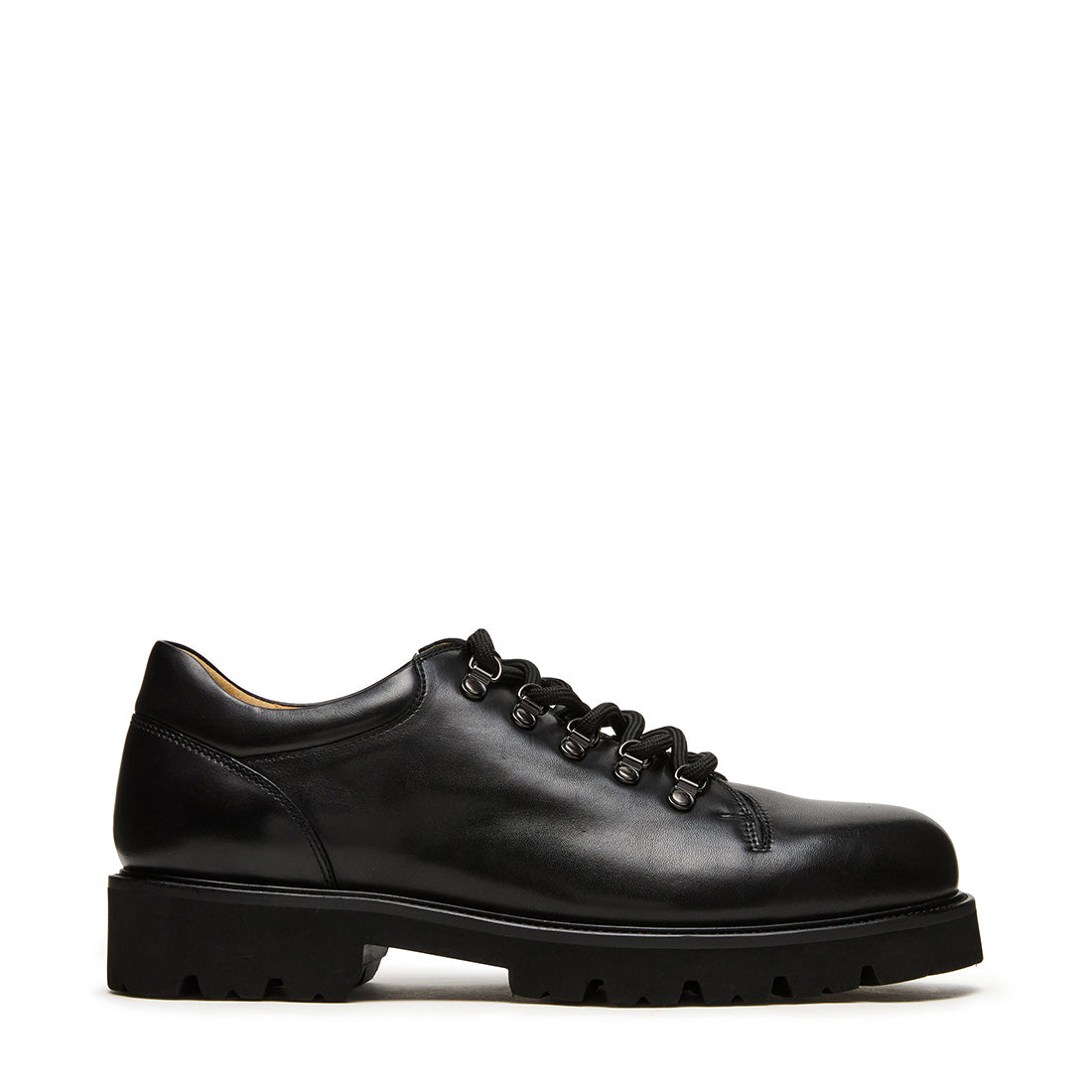 Turbo Flat Shoe BLACK LEATHER