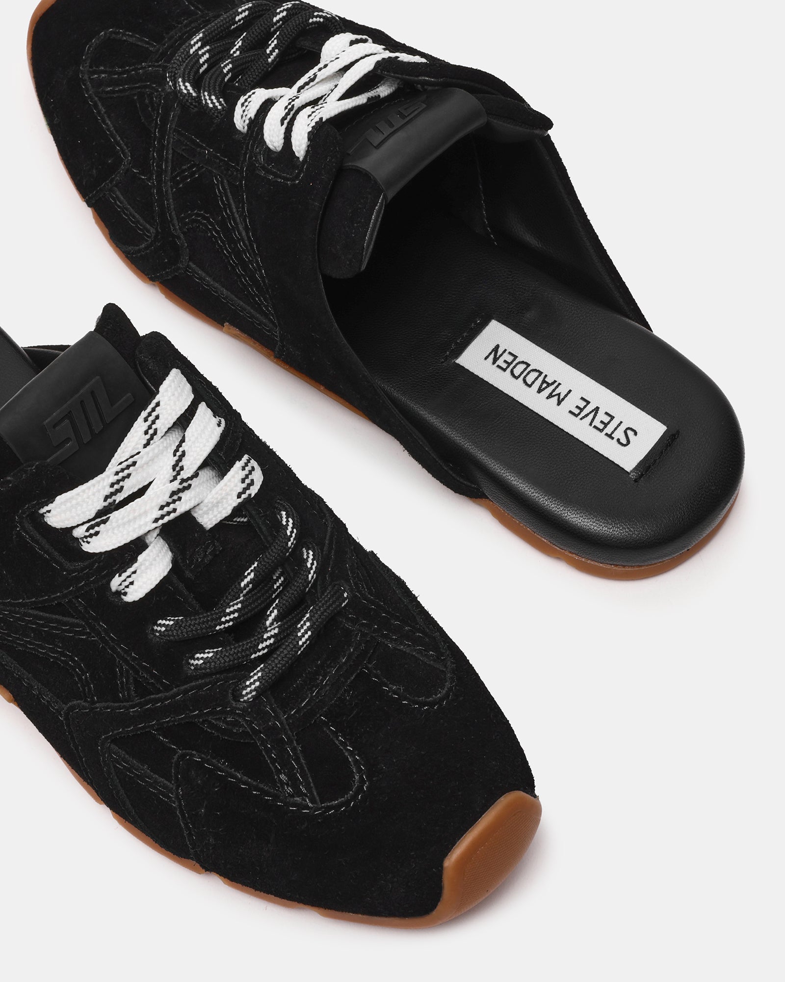 Asiel-Mule Sneaker BLACK SUEDE - view 7