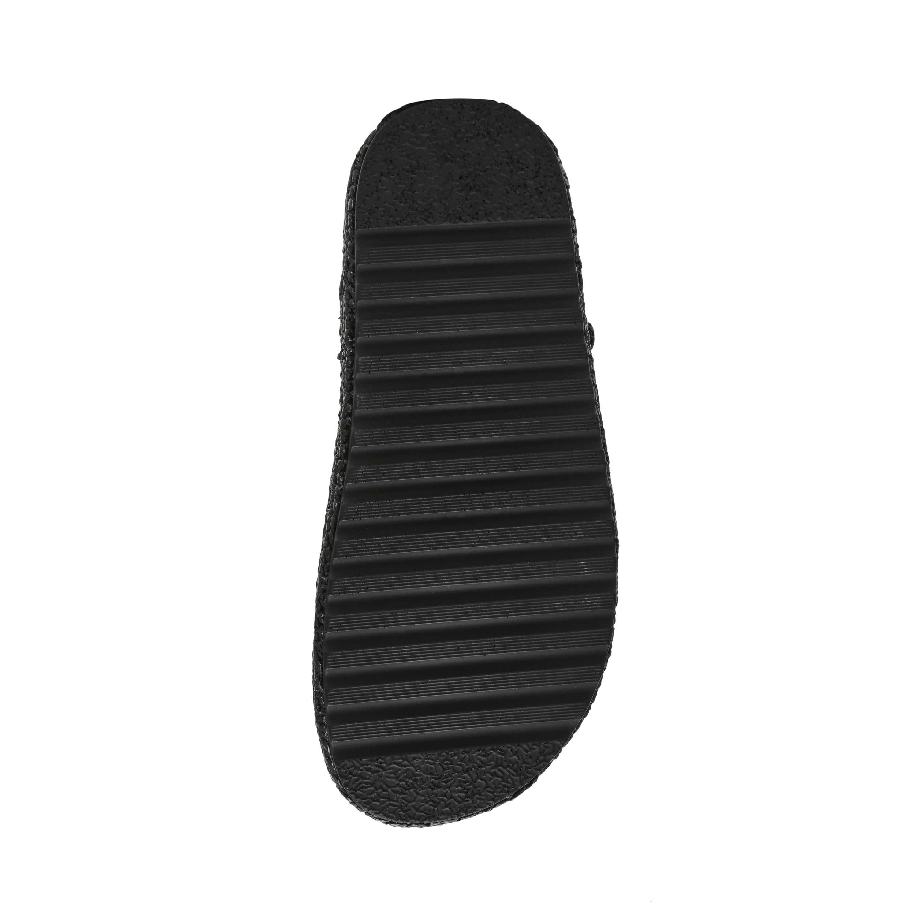 Beeline Sandal BLK RAFFIA