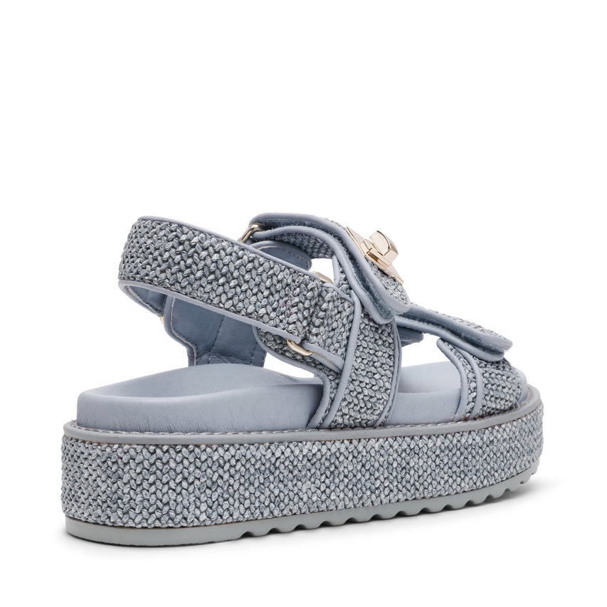 Bigmona Sandal BLUE RAFFIA - view 5