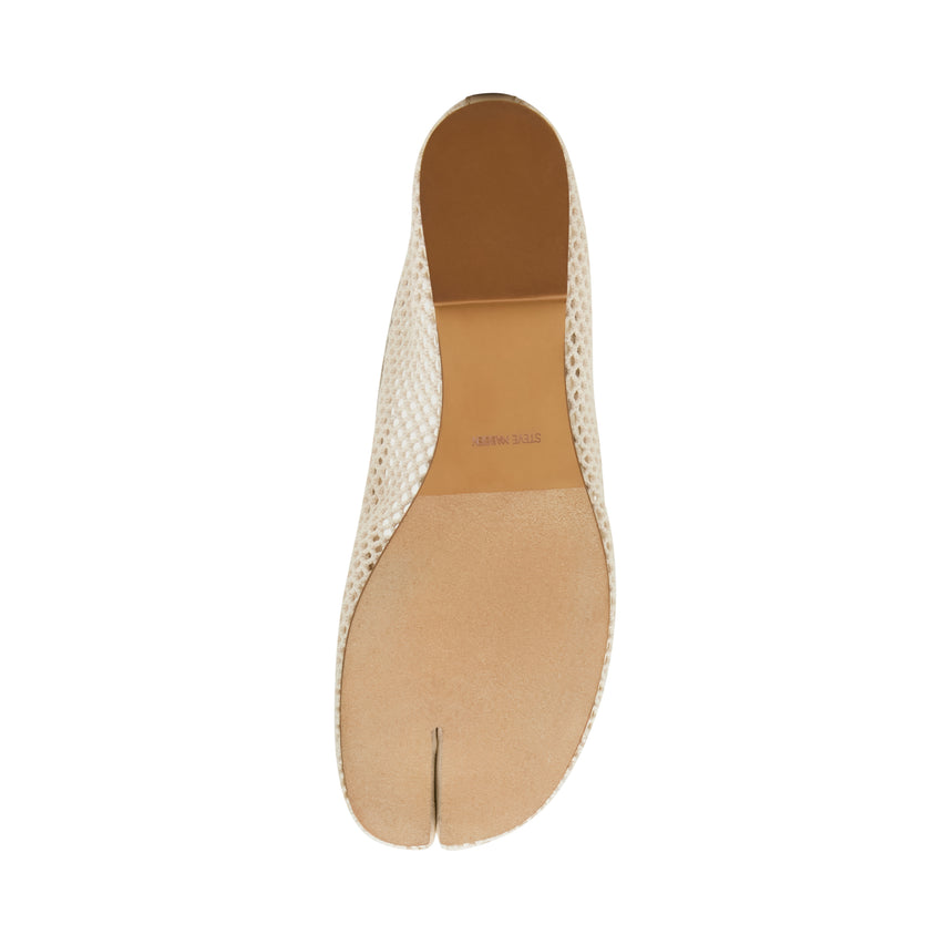 Calico-Mesh Flat Shoe BONE - view 6