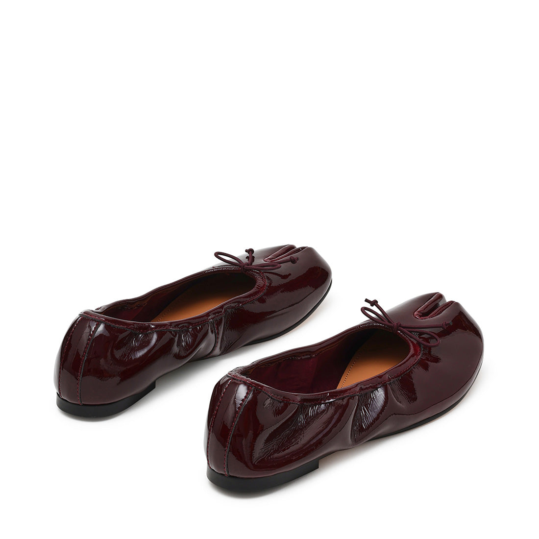 Carin Flat Shoe BURGUNDY PATENT - view 4