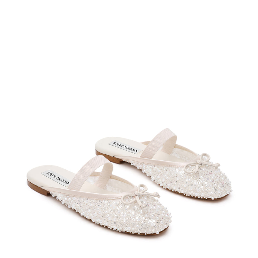Cutesy-SEQ Flat Shoe IVORY - view 2
