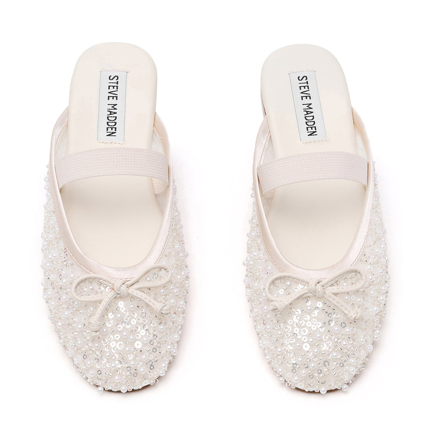 Cutesy-SEQ Flat Shoe IVORY - view 3