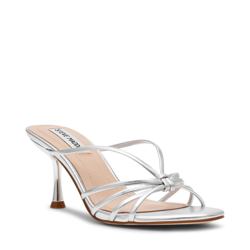 Edna Sandal SILVER LEATHER - view 2