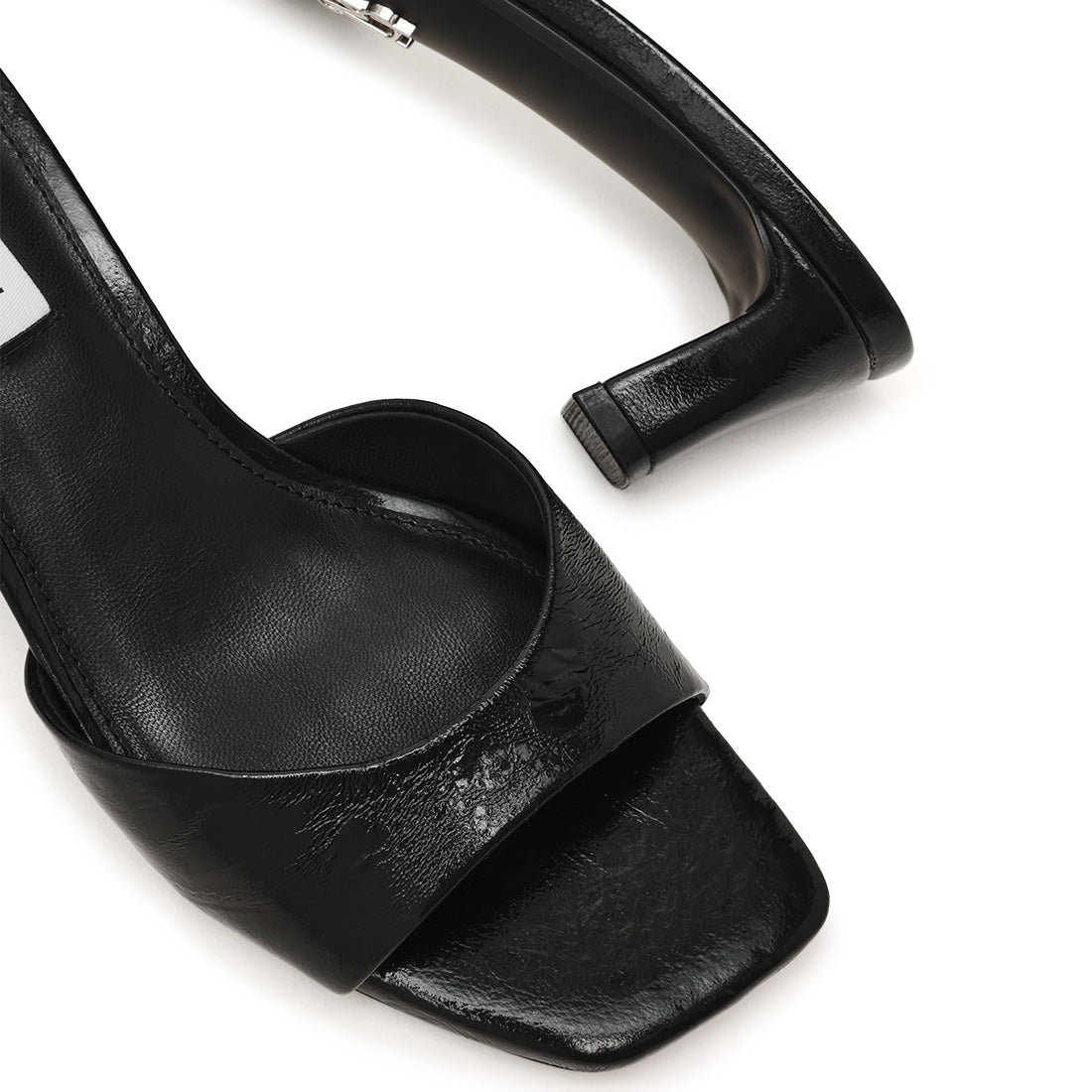 Hints Mule BLACK CRINKLE LEATHER - view 4