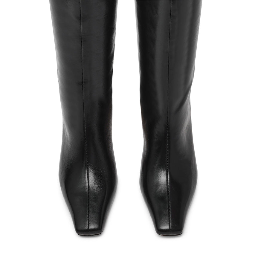Jendi Boot BLACK LEATHER - view 3
