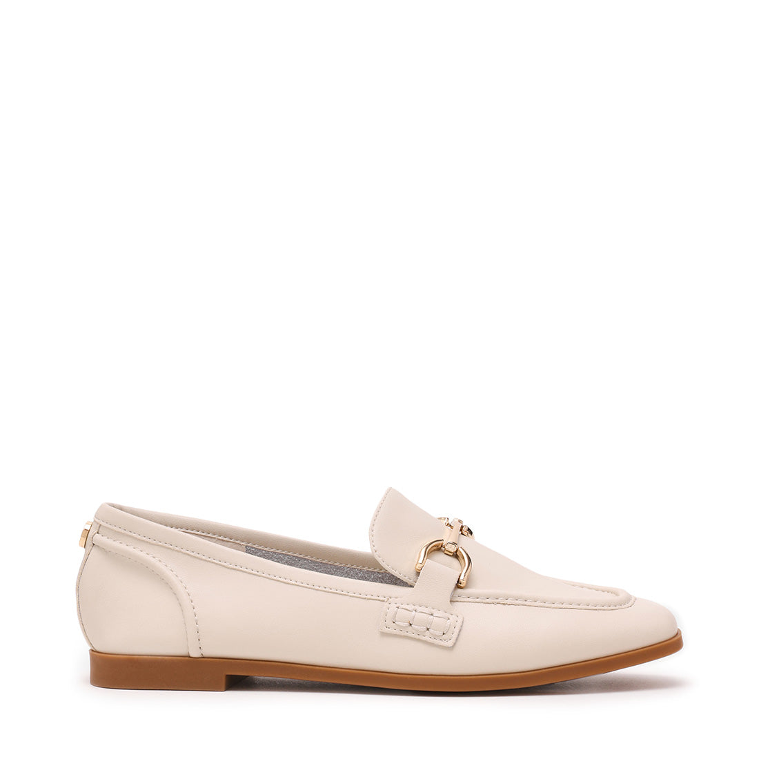 Keli Flat Shoe BONE LEATHER