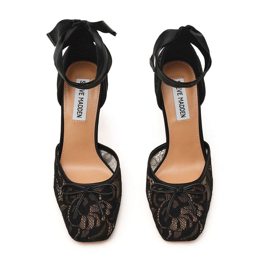 Larina Pump BLACK LACE - view 3