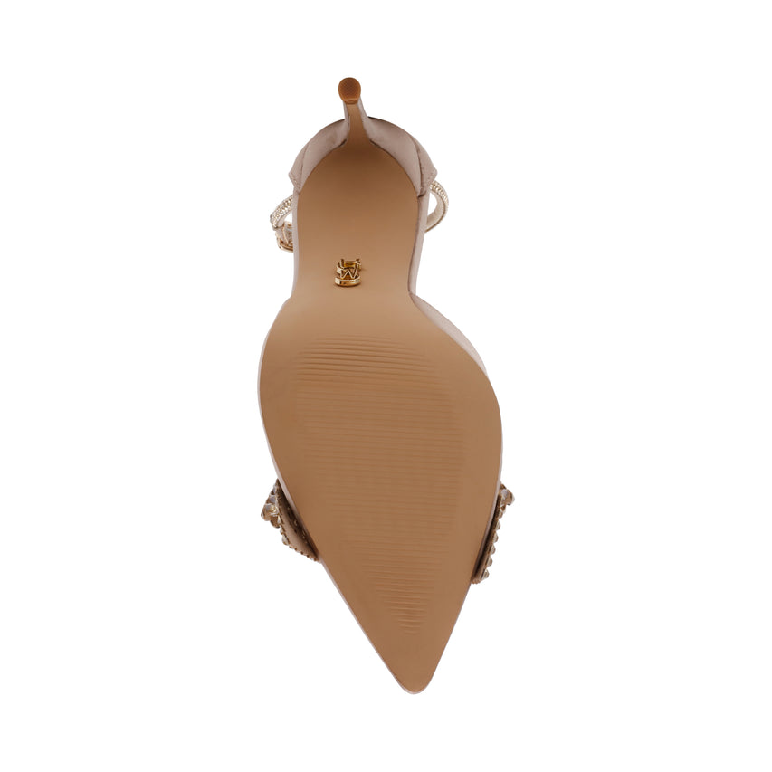 Last Dance Pump TAUPE SATIN - view 6
