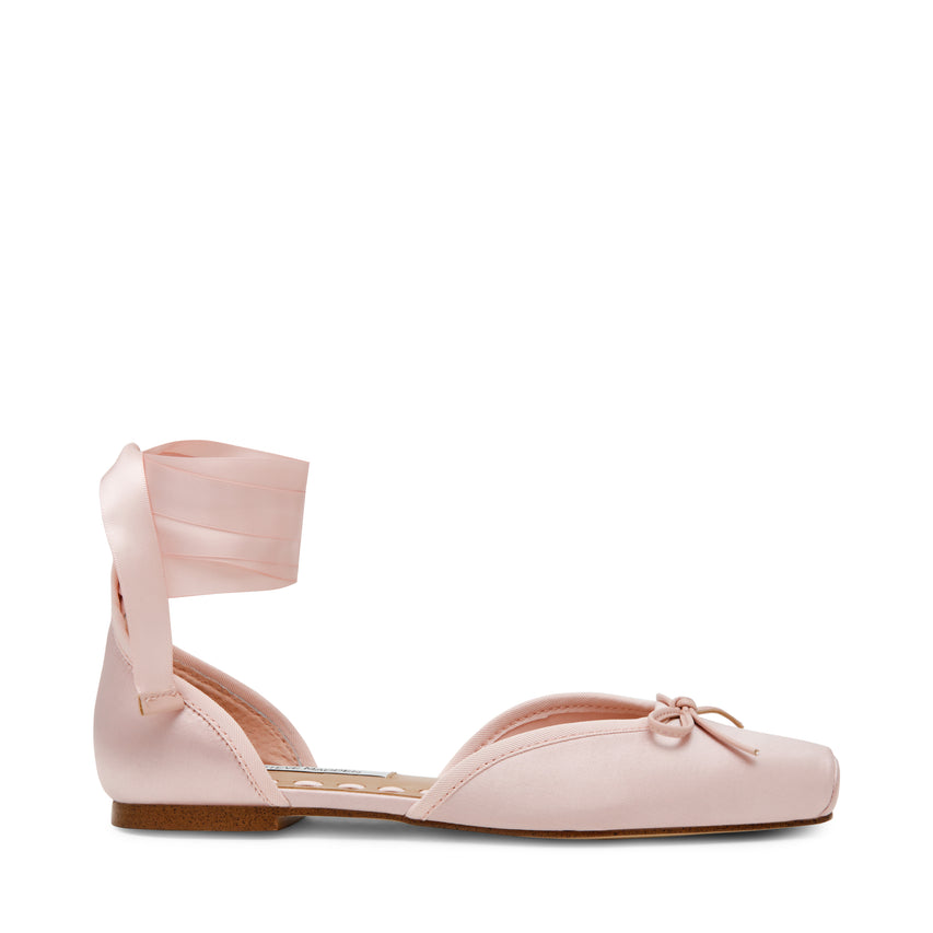 Leonora Flat Shoe PINK SATIN