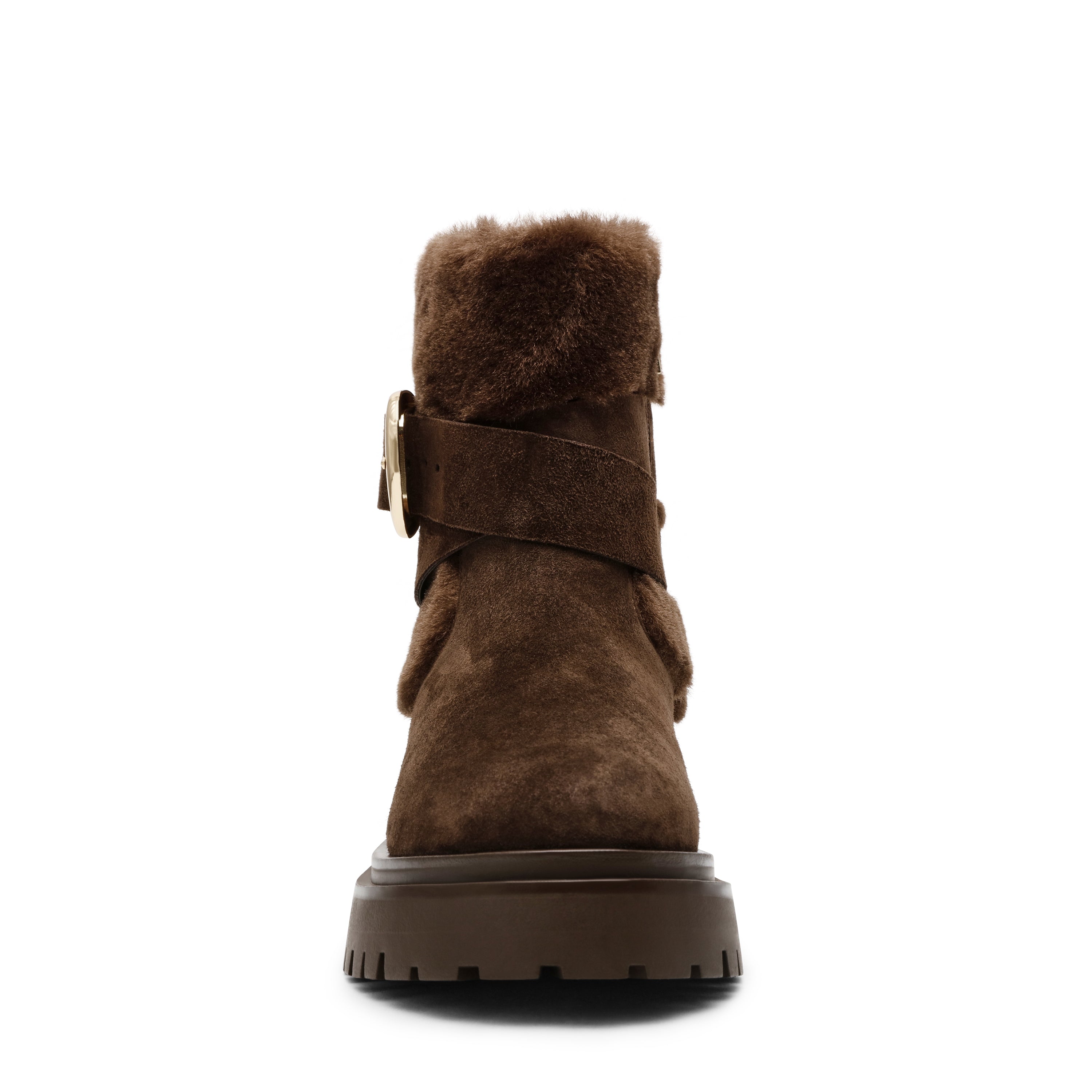 Lodge Bootie BROWN SUEDE