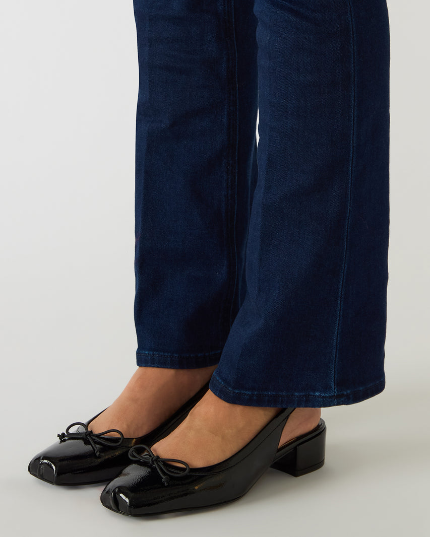 Loved Flat Shoe BLACK CRINKLE PATENT - view 6