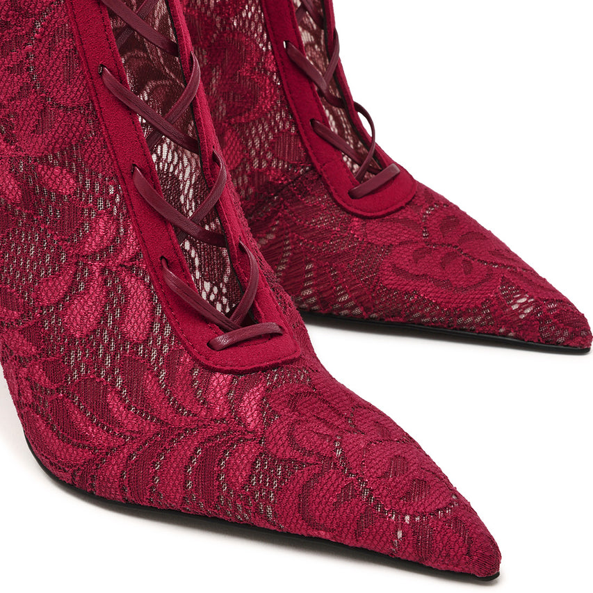 Maxine Boot WINE LACE - view 5