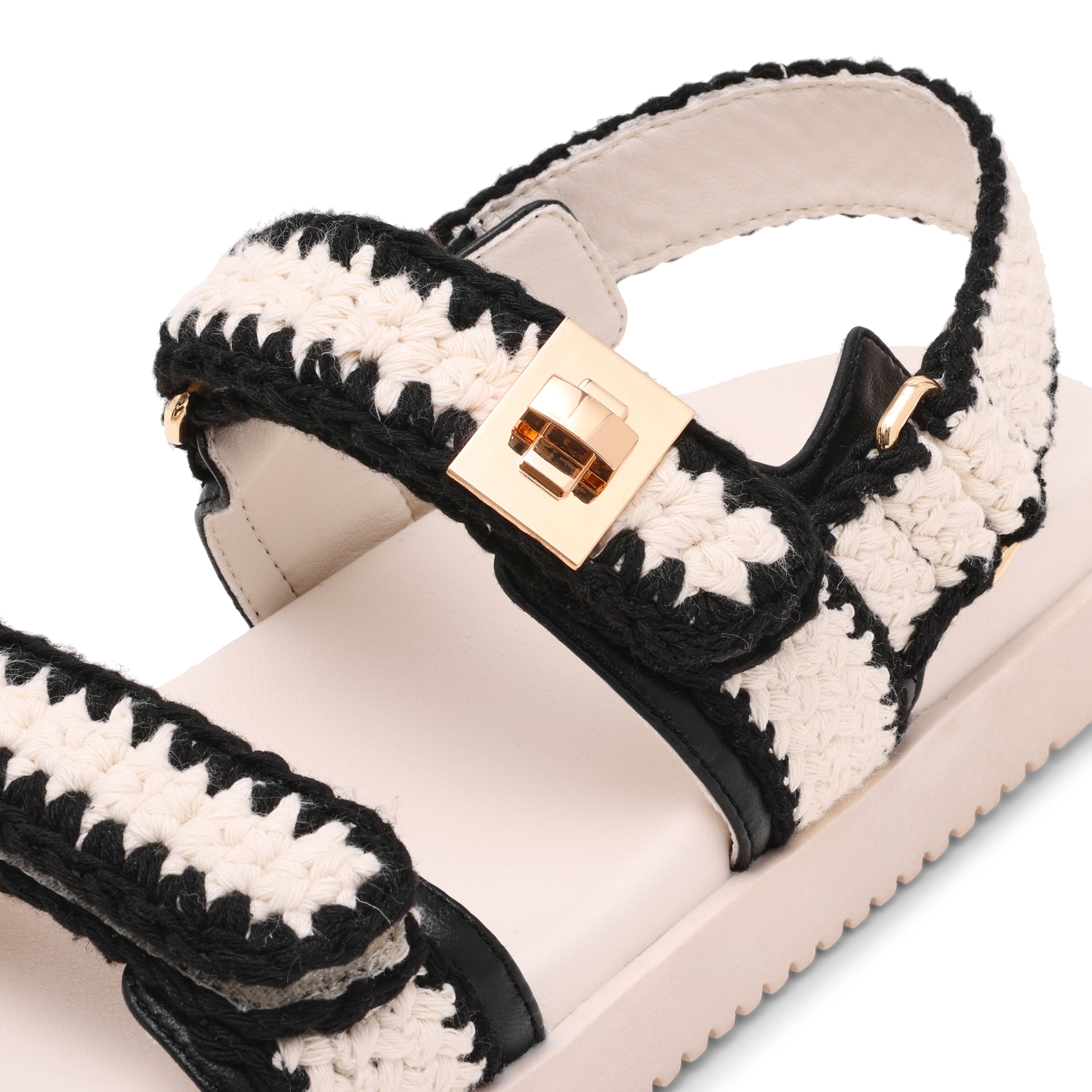 Mona-M Sandal CREAM MULTI