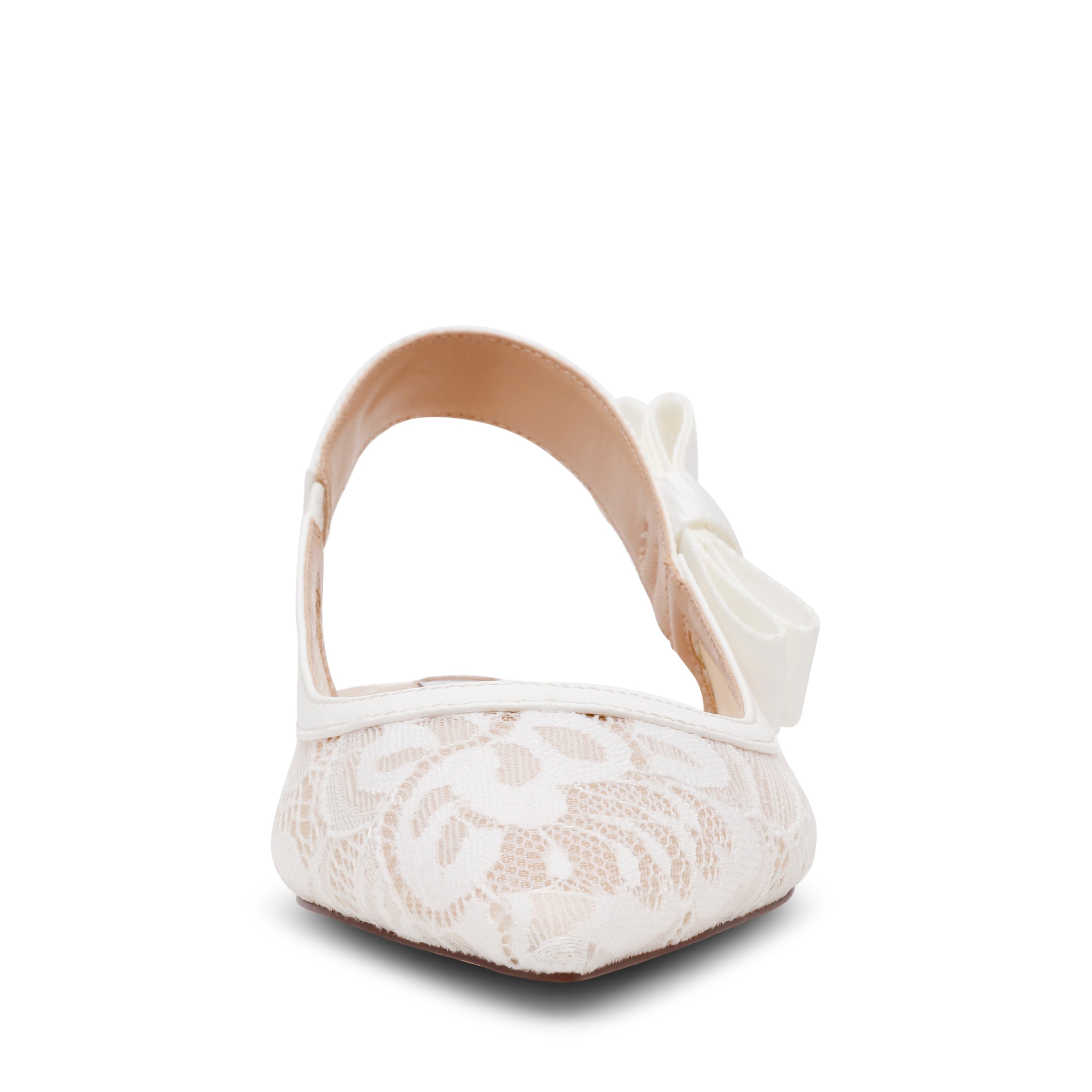 Olyvia-L Flat Shoe WHITE LACE