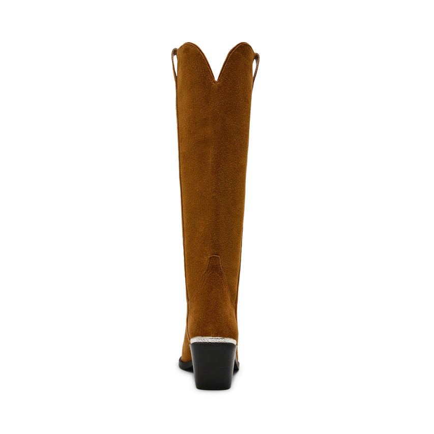 Spiral Boot TAN SUEDE
