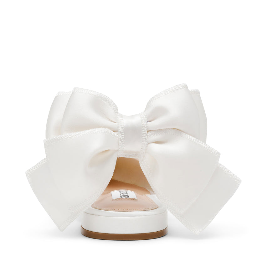 Synthia Flat Shoe IVORYSATIN