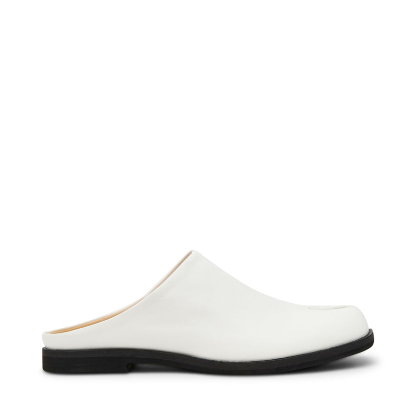 Tino Flat Shoe WHITE LEATHER