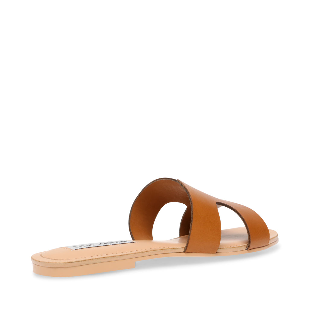 【Steve Madden】☆ZARNIA☆レザースライドサンダル♪２色展開 ZANI Black Leather Women's Slide Sandal – Steve Madden